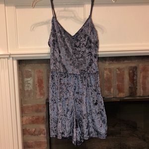 Velvet romper